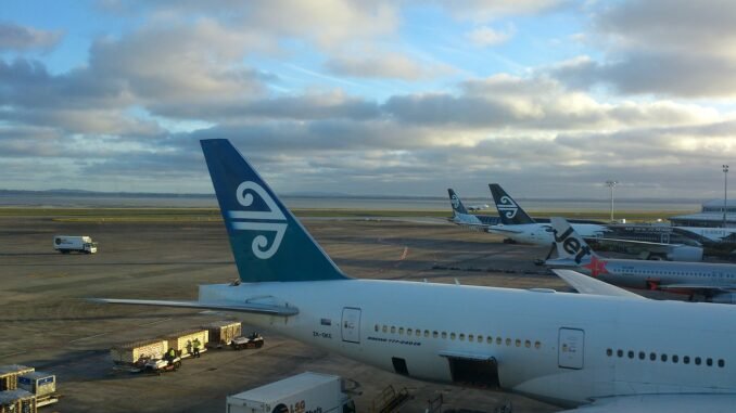 air newzealand weighting pax