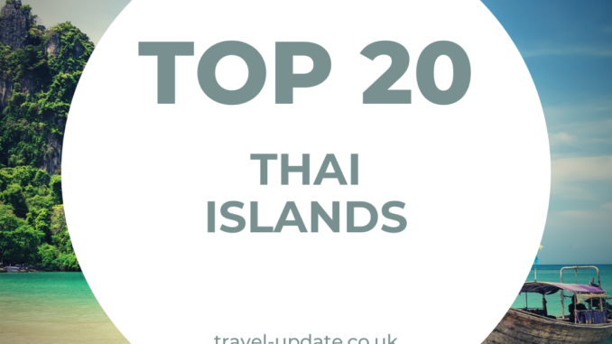 Top 20 Thai Islands