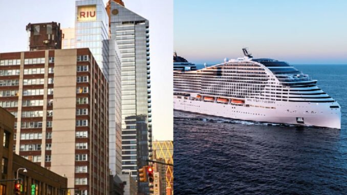 Riu Plaza Times Square and MSC Meraviglia